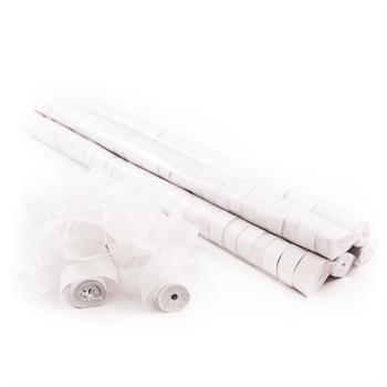 Papir Streamers Hvid (UV-aktiv)